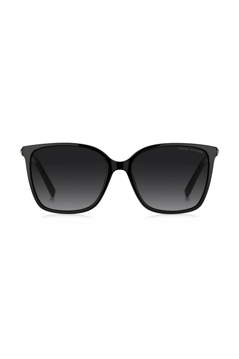 Cat Eye Black Frame - Grey Lens