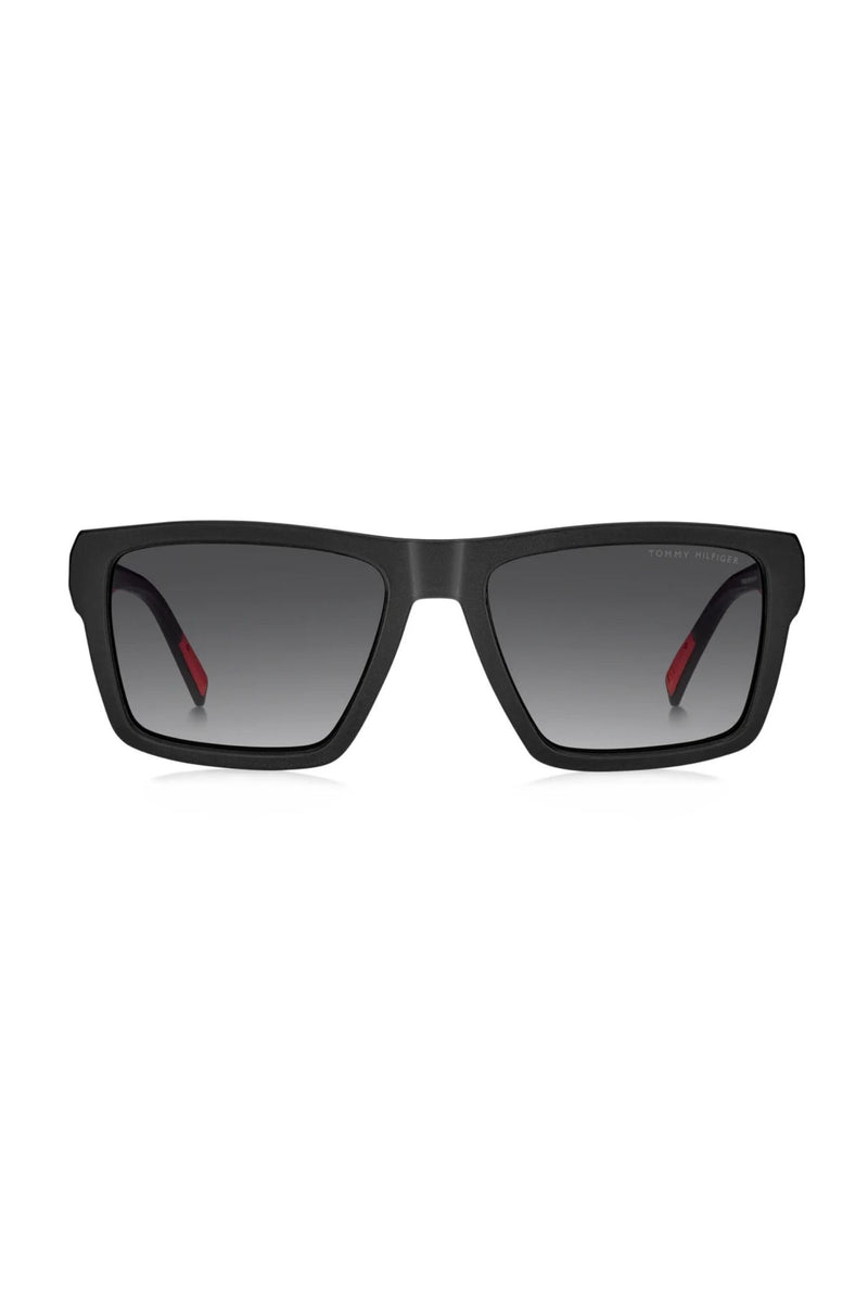 Square Black Frame Grey Lens