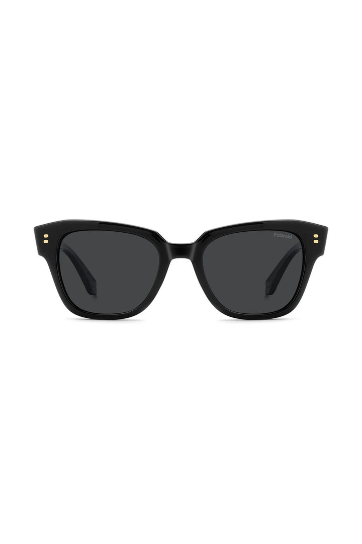 Cat Eye Black Frame Grey Lens - None