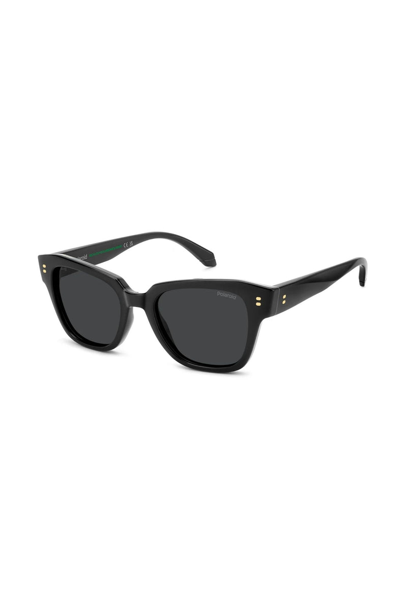 Cat Eye Black Frame Grey Lens - None