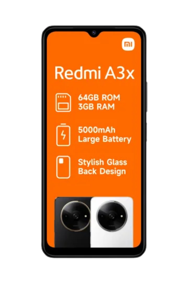 A3X 64GB PJ Cellphone - Black