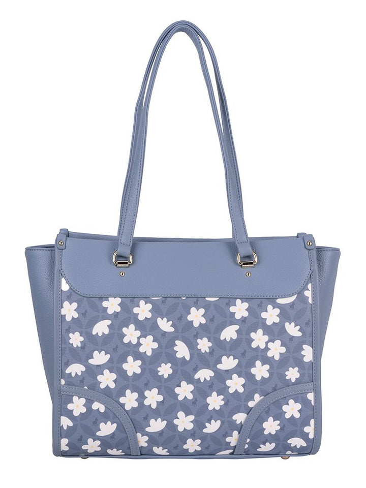 Meadow Tote Bag - Blue