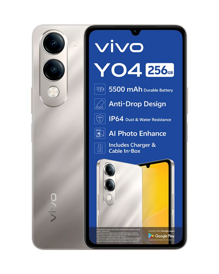 Y04 4GB 256GB Box Deal - Gold