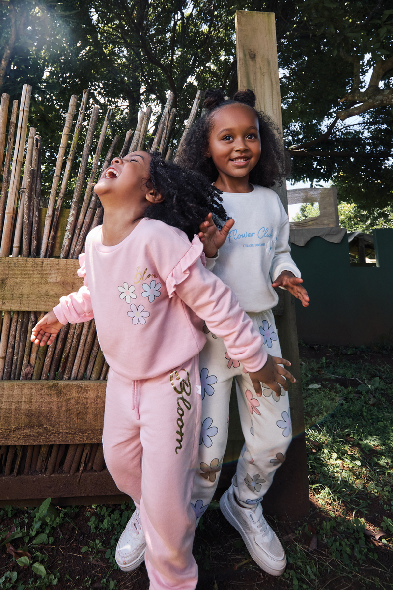 Pre-Girls 2 Pack Bloom Track Top - Pink