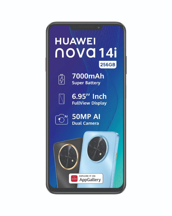 Nova 14i 8 +  256GB Dual Sim Cellphone - Black