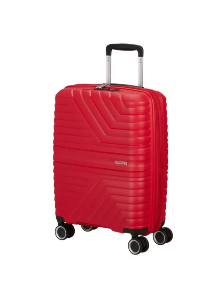 Flytwist Spinner TSA Expandable Suitcase - Red