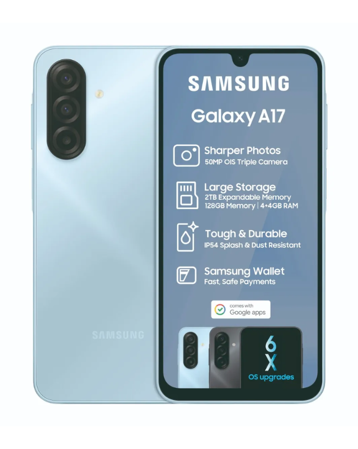 Galaxy A17 Dual Sim Cellphone - Blue