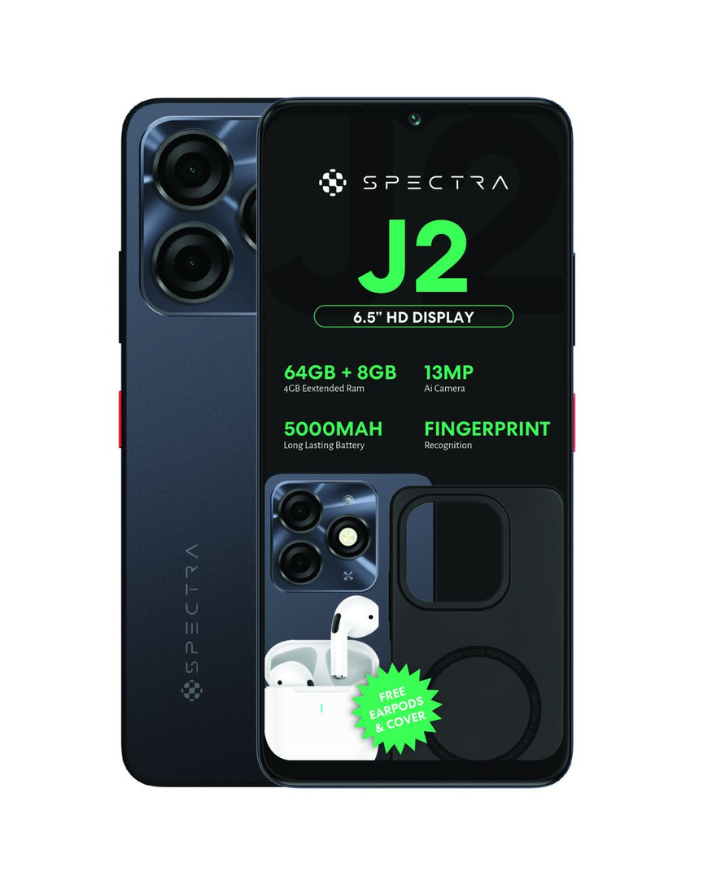 J2 4GB + 64GB 4G Cellphone Bundle - Grey