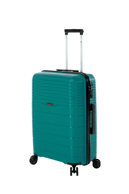 Orbit Trolley Spinner - Cyan Blue