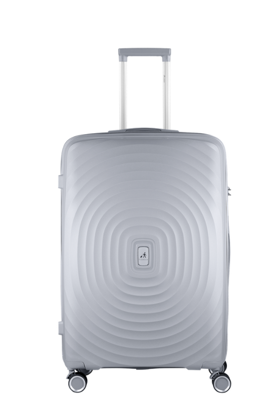 Travelwize Ripple 4-Wheel Spinner Luggage - Platinum