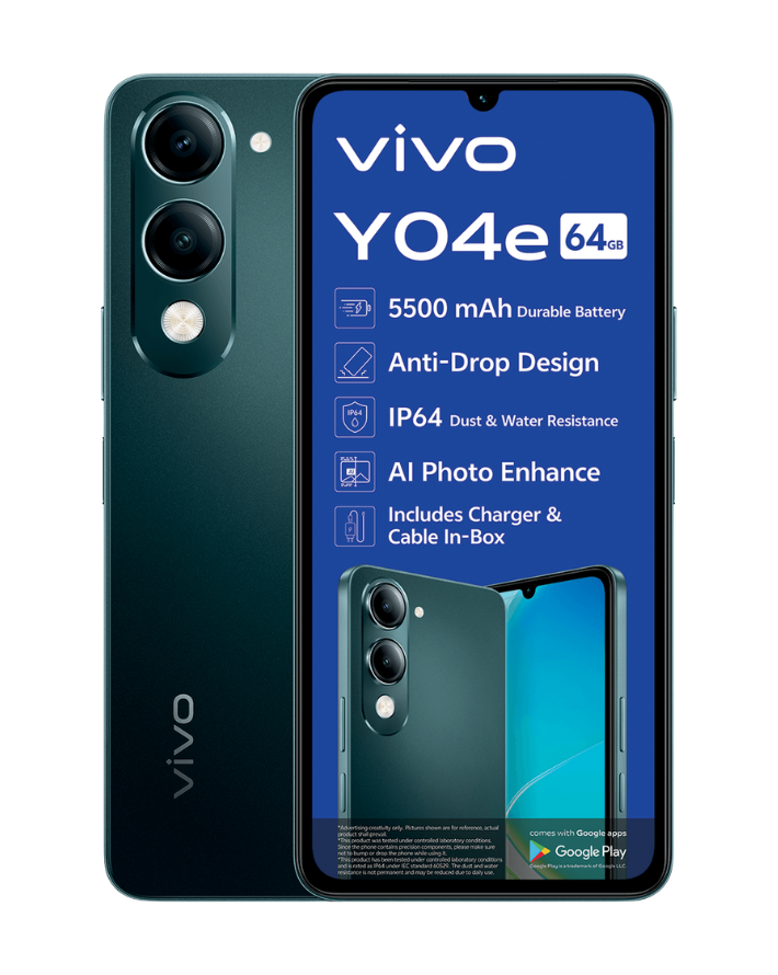 Y04E 64GB Dual Sim Cellphone - Green