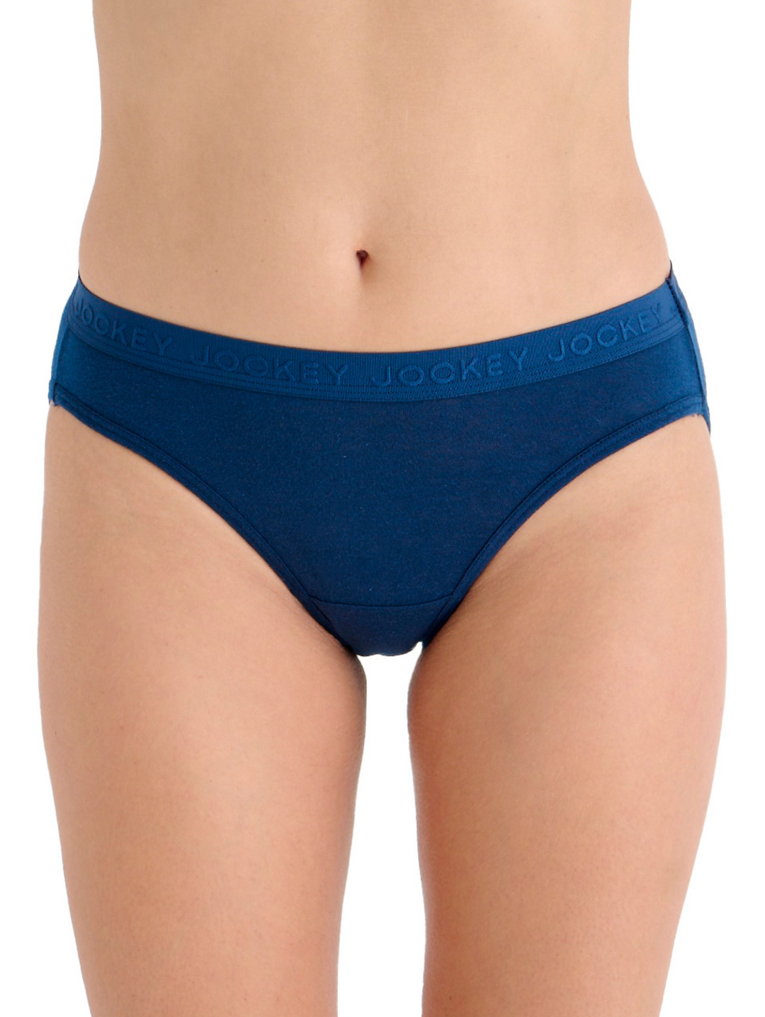 5 Pack Tonal Plain Cotton Bikini Panties