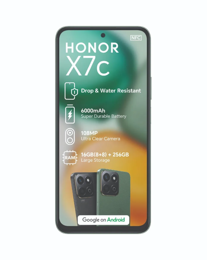 X7C 256GB 4G Dual Sim Cellphone - Forest Green