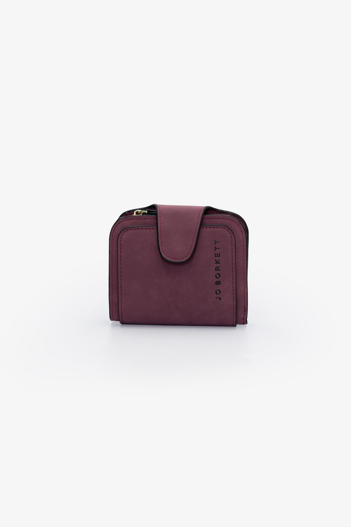 Small Bifold Purse - Plum