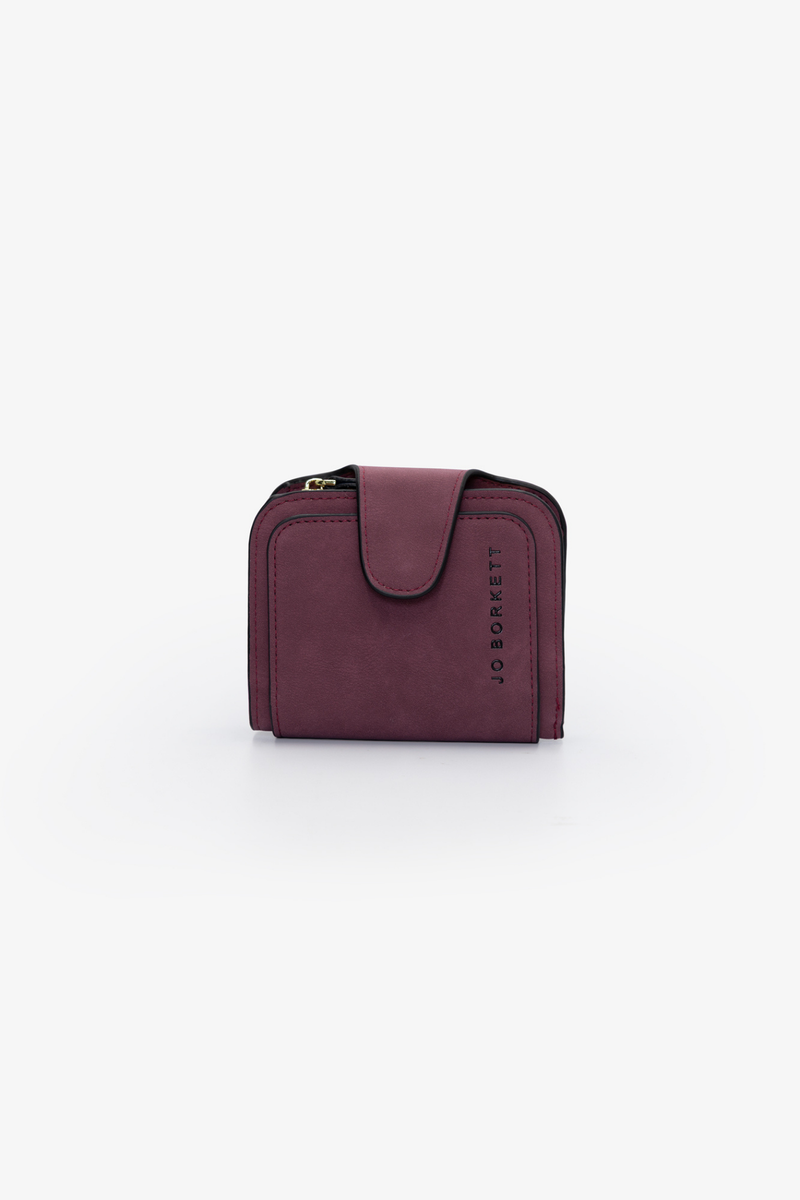 Small Bifold Purse - Plum