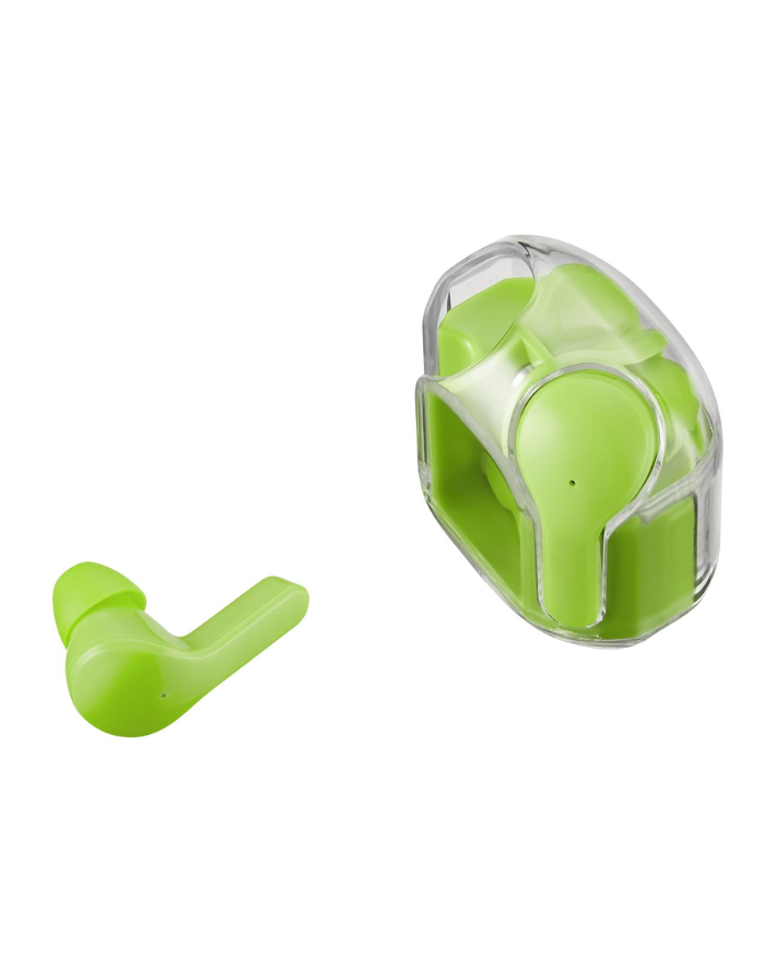 Volkano Crystalline Series  Earphones - Neon