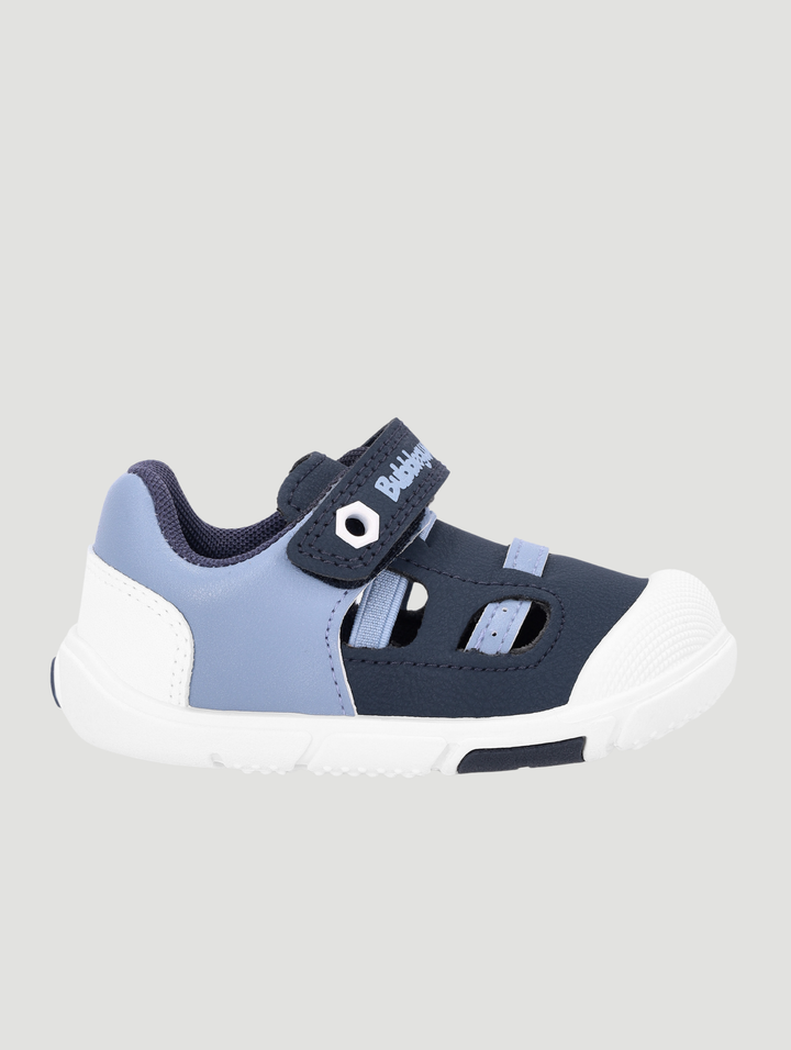 Pre-Boys Multi Strap Sneaker - Navy
