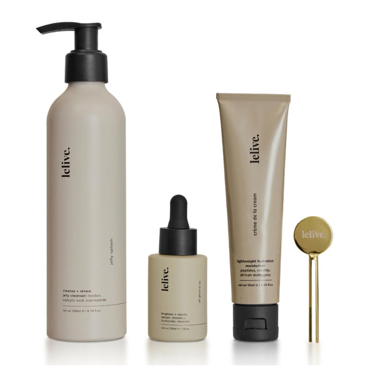 Moisturising - Clarify, Brighten & Glow - 3 Step Routine