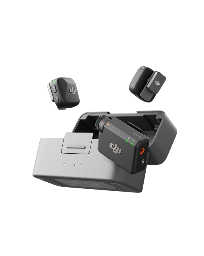 DJI Mic Mini - Wireless Microphone Bundle (2 Tx + 1 Rx + Charging Case)