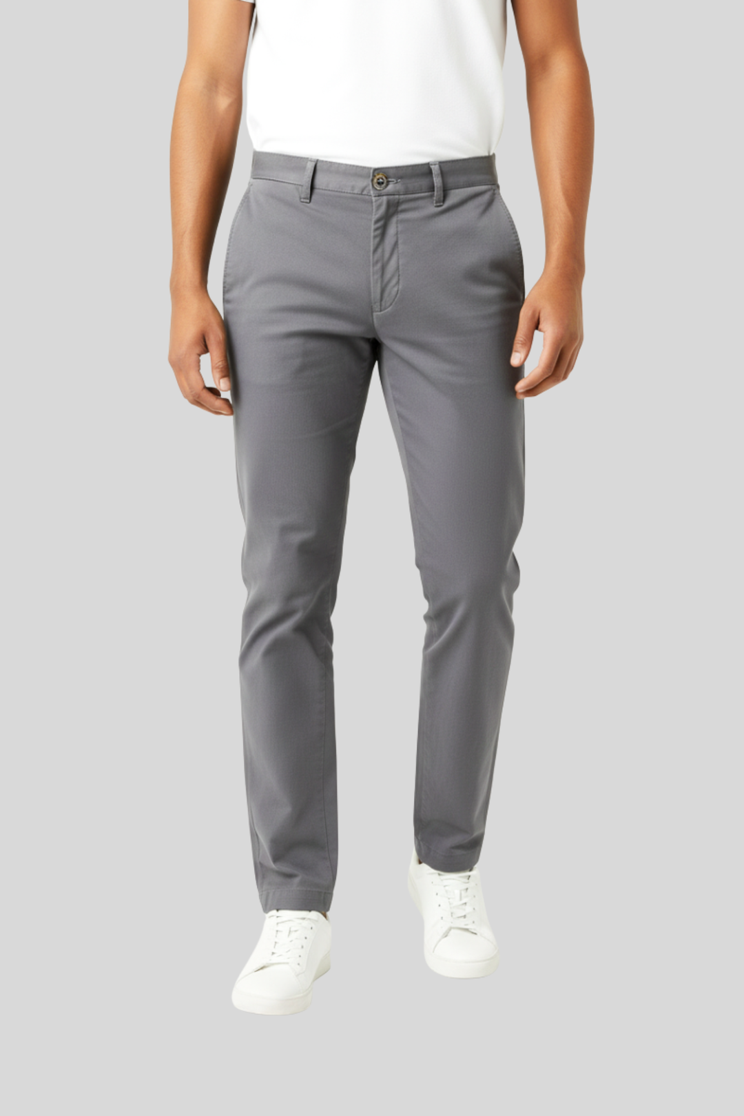 Turin Tailored Chino - Charcoal