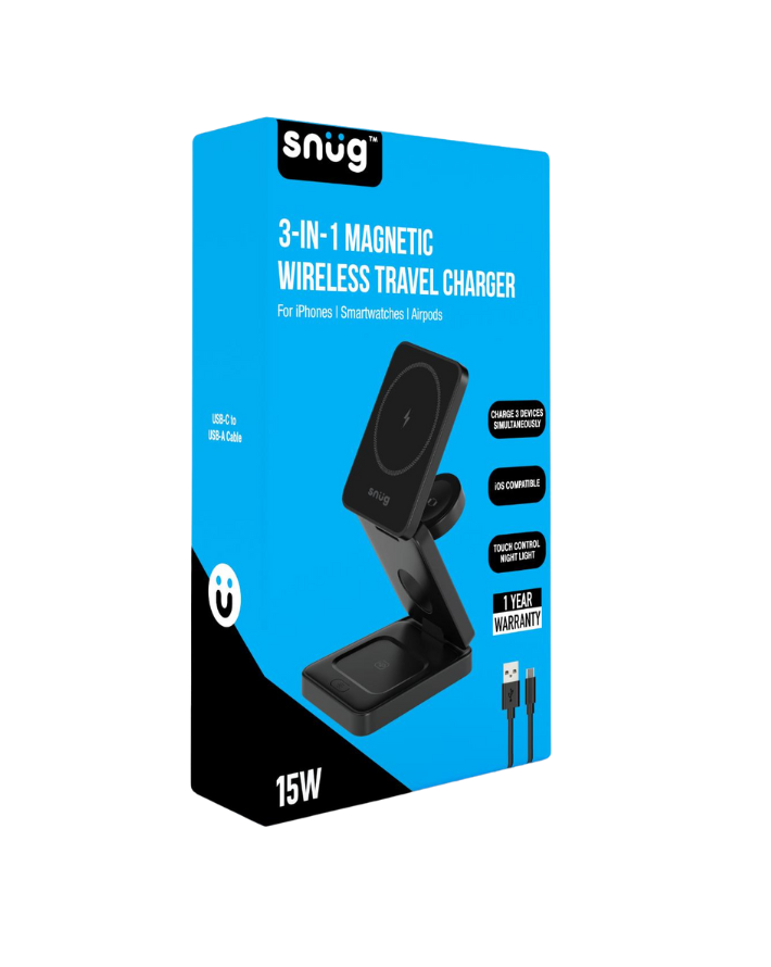 4-in-1 15w iOS Wireless Charger Stand