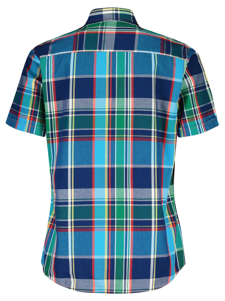 Multicolour Short Sleeve Check Shirt