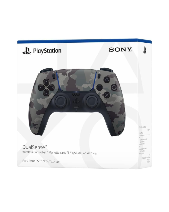 Ps5 Dual Sense Wireless Controller - Camouflage Grey