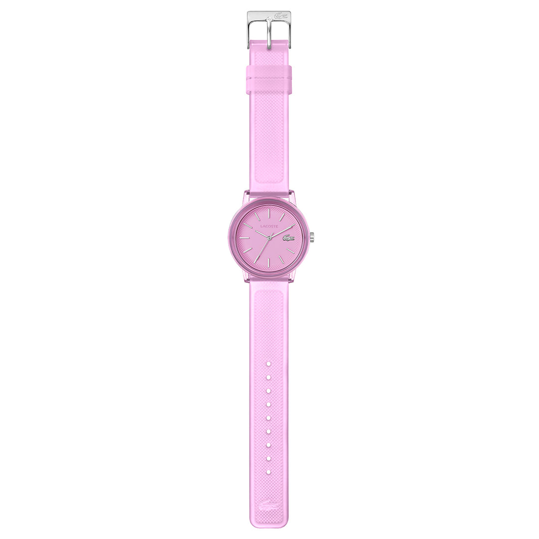36mm Transparent Pink Case & Pink Dial Watch