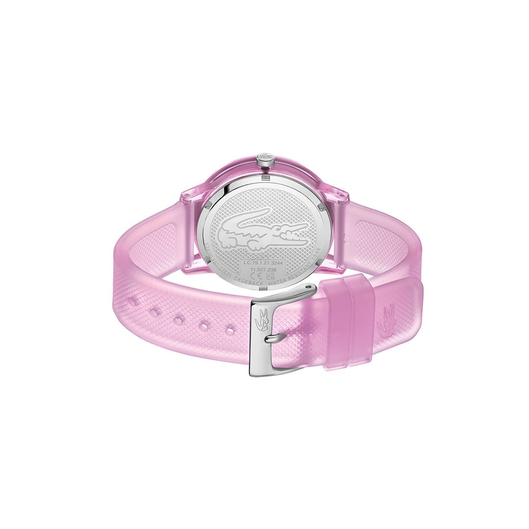 36mm Transparent Pink Case & Pink Dial Watch