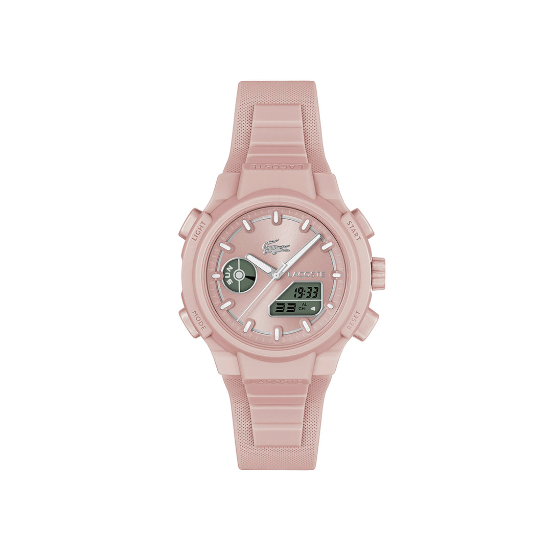 40MM Blush Dial & Silicone Strap - Pink