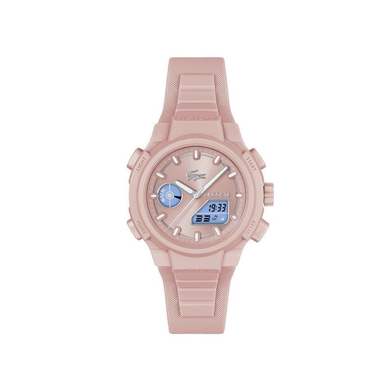 40MM Blush Dial & Silicone Strap - Pink