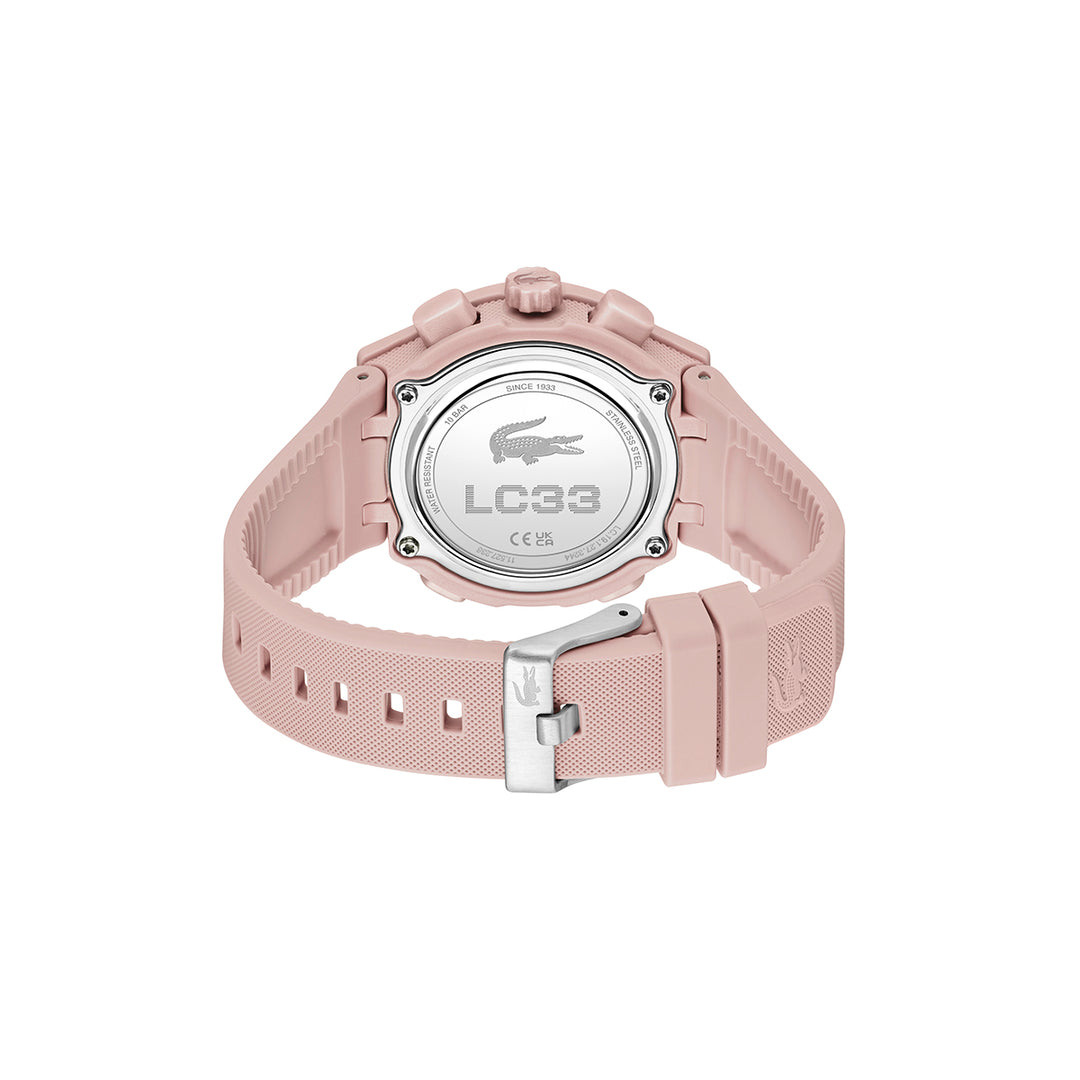 40MM Blush Dial & Silicone Strap - Pink