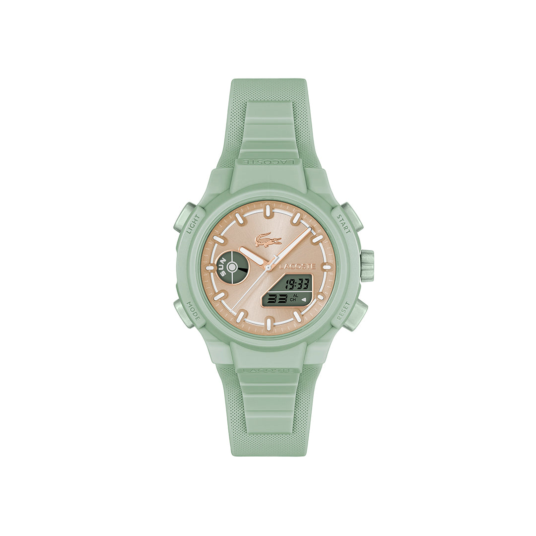 40MM TR90 Case & Dial With Silicone Strap - Green