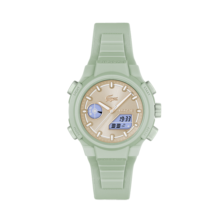 40MM TR90 Case & Dial With Silicone Strap - Green