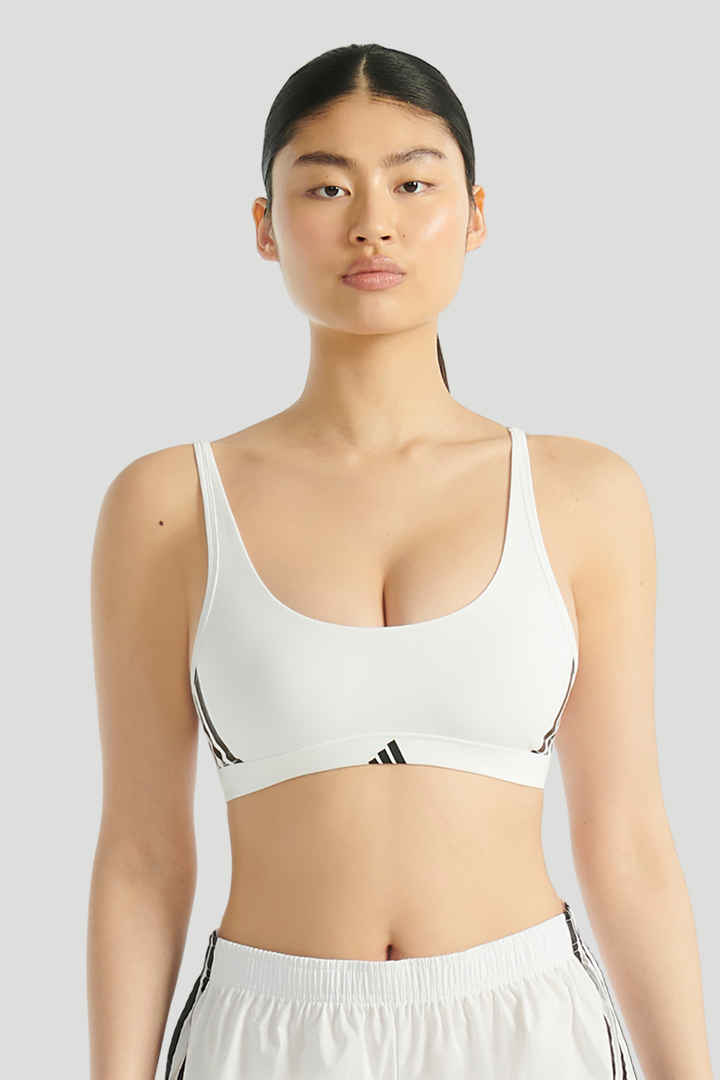 Scoop Bralette - White