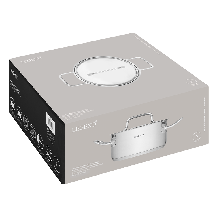Legend Professional Chef Stainless Steel 18cm/ 2lt Casserole