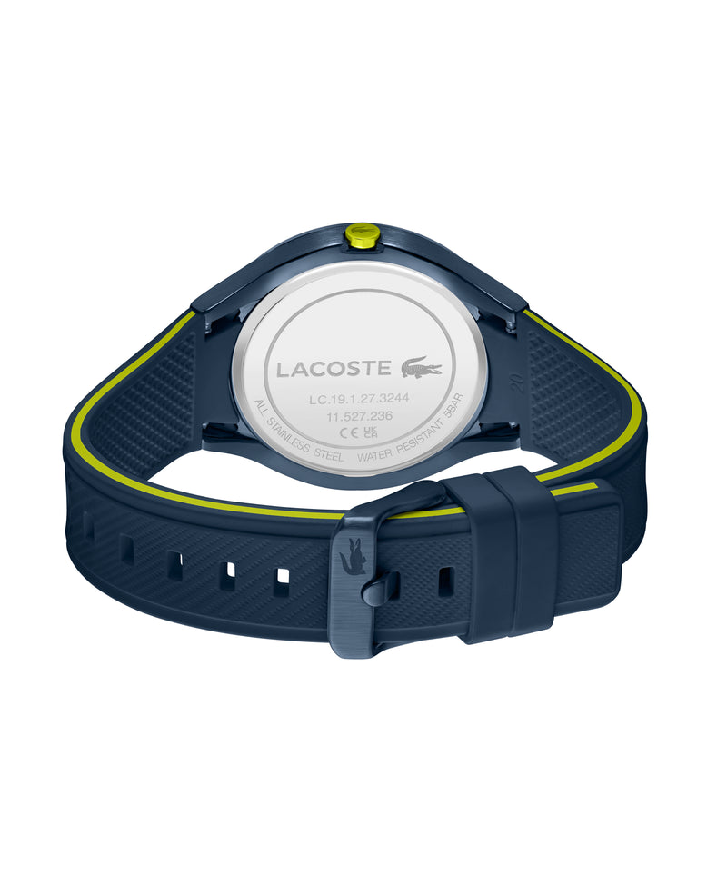 Ollie Blue Stainless Steel Case & Dial With Silicone Strap