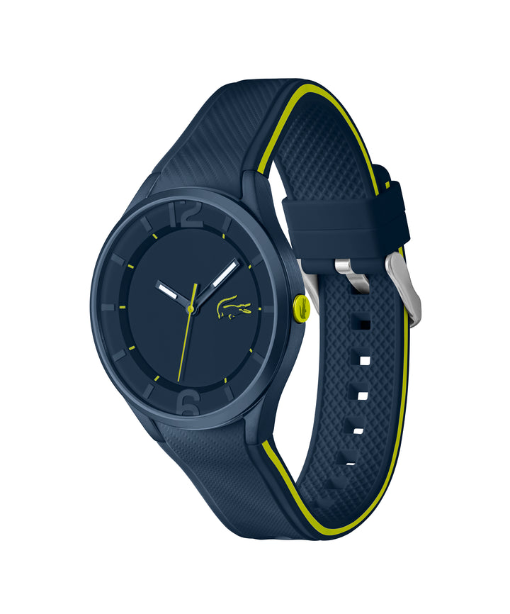 Ollie Blue Stainless Steel Case & Dial With Silicone Strap