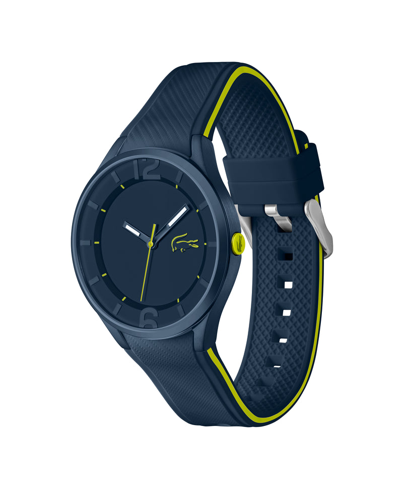Ollie Blue Stainless Steel Case & Dial With Silicone Strap
