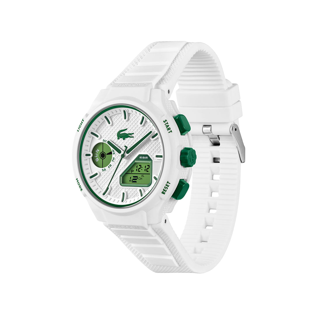 43MM TR90 Dial & Silicone Strap - White