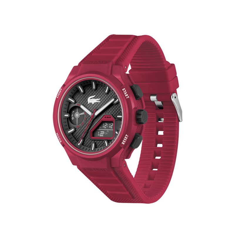 43MM TR90 Dial & Silicone Strap - Red