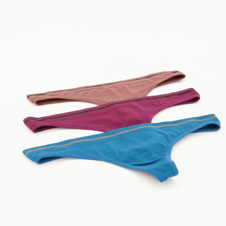 Ladies 3pc G-String Lace Panties