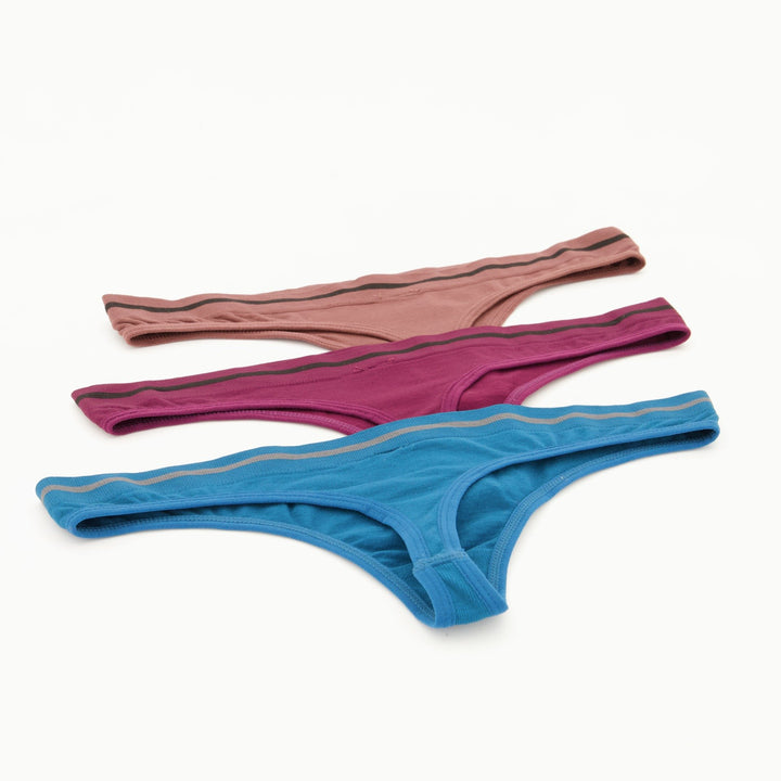 Ladies 3pc G-String Lace Panties