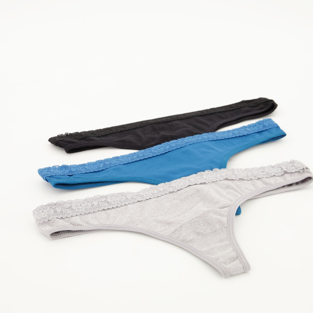 Ladies 3pc G-String Panties