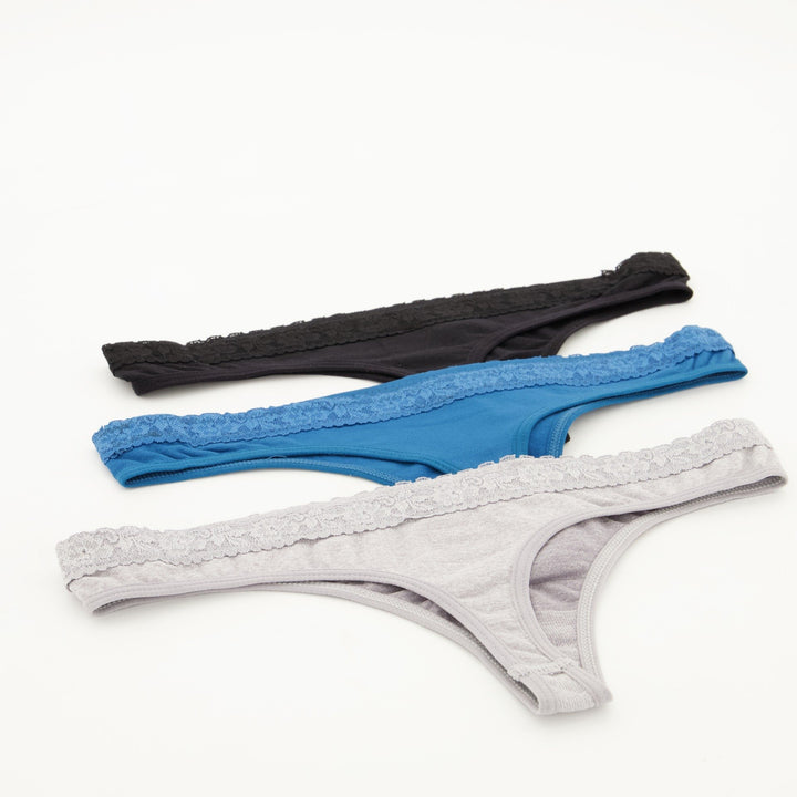 Ladies 3pc G-String Panties