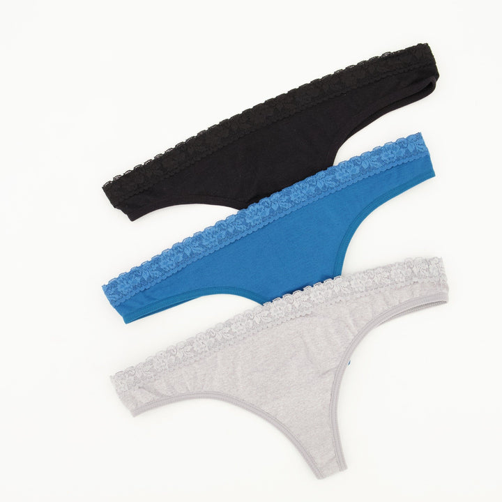 Ladies 3pc G-String Panties