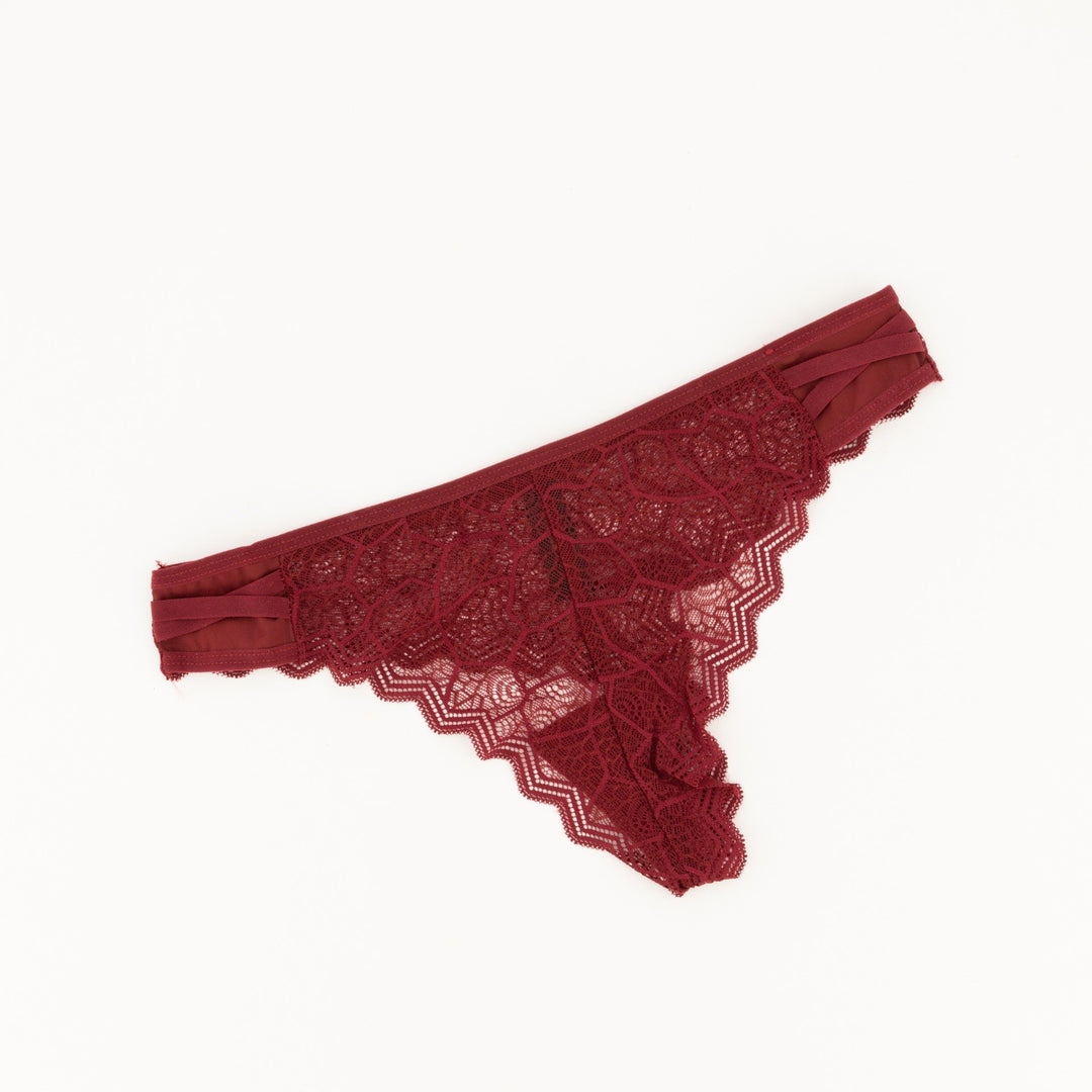 Ladies Single Panty - Dark Red