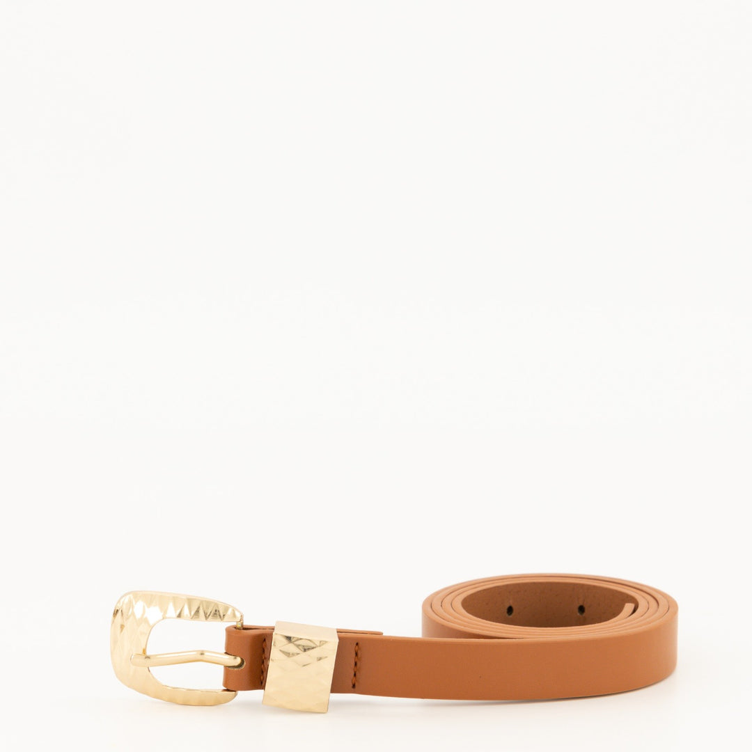 Ladies Laser Cut Belt 2 Pack- Black/Brown