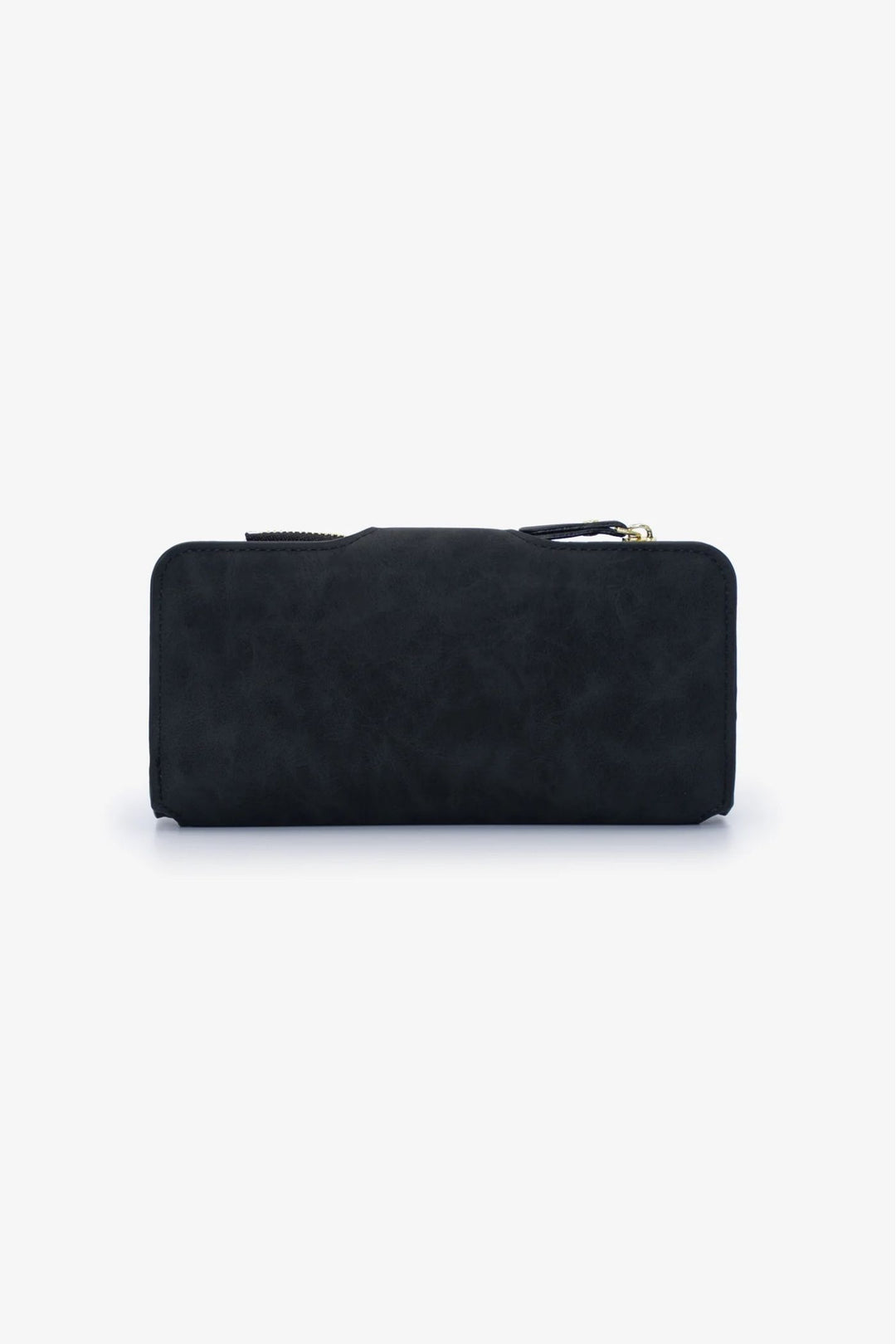 Large Bi Fold Wallet - Black