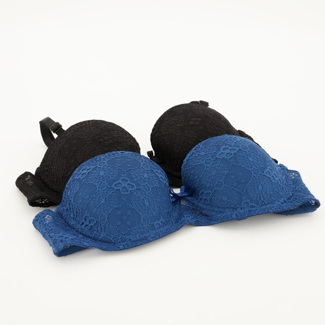Ladies 2pc Multiway Lace Bra